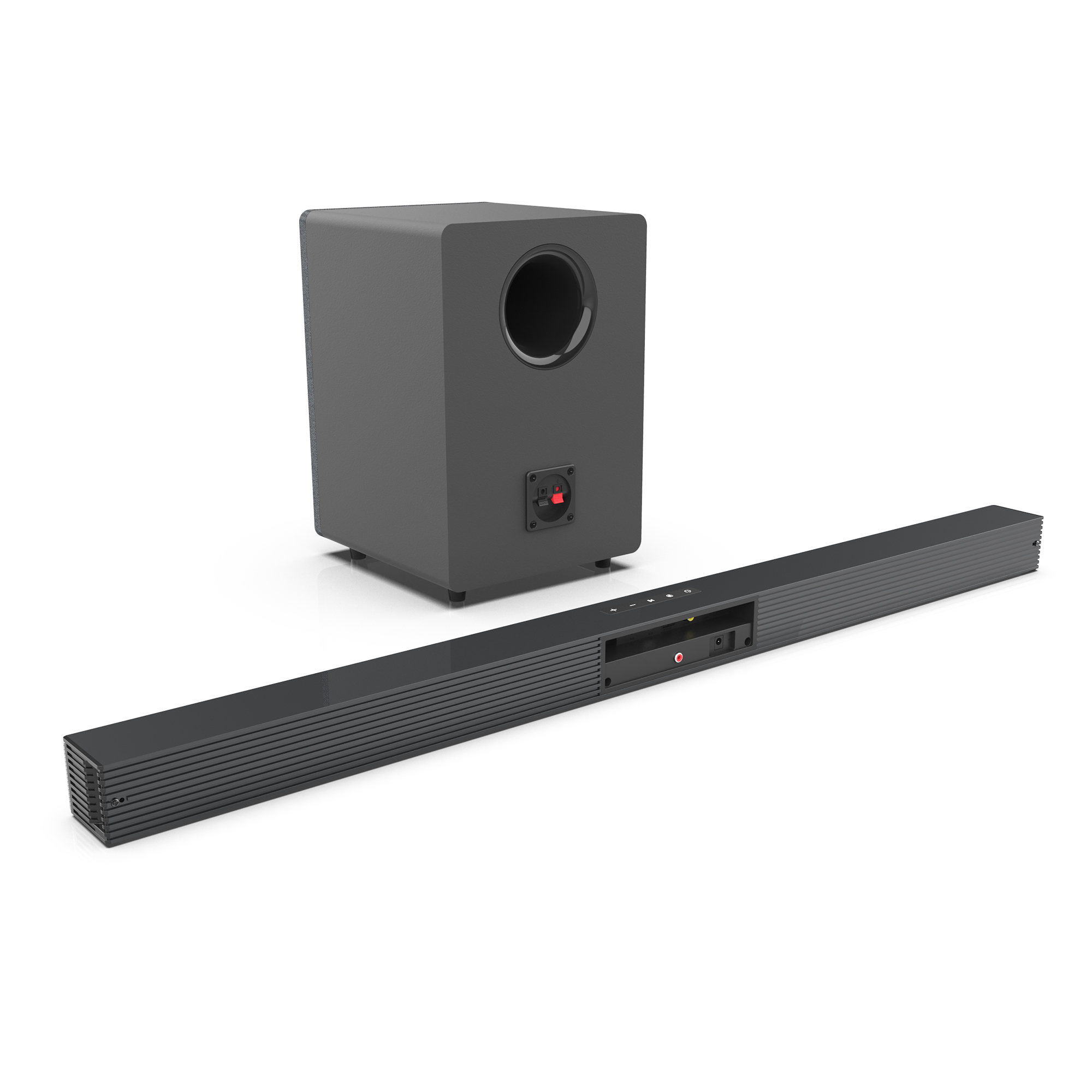 Home Cinema Speaker System - 84W TV 사운드바 서브우퍼 박스 포함