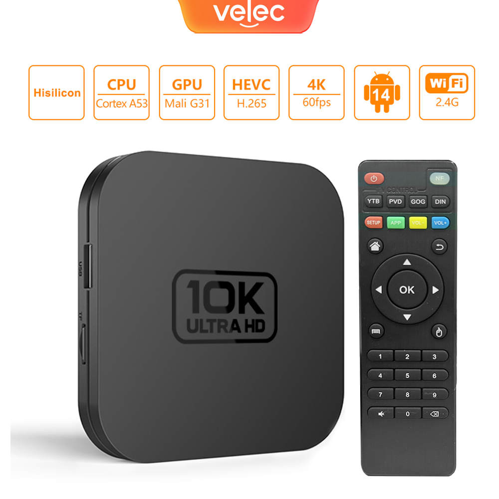 Home Cinema Media Player - 벨렉 스마트 TV 박스 안드로이드 14