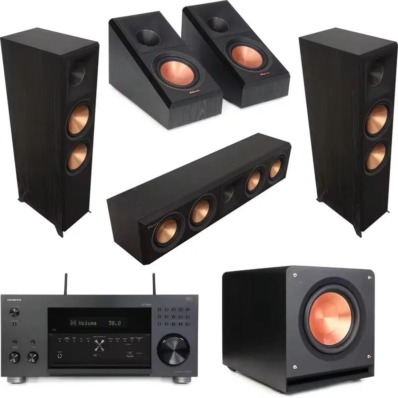 Home Cinema Onkyo 5.1 - 합리적인 가격의 판매 상품 NEW 클립쉬