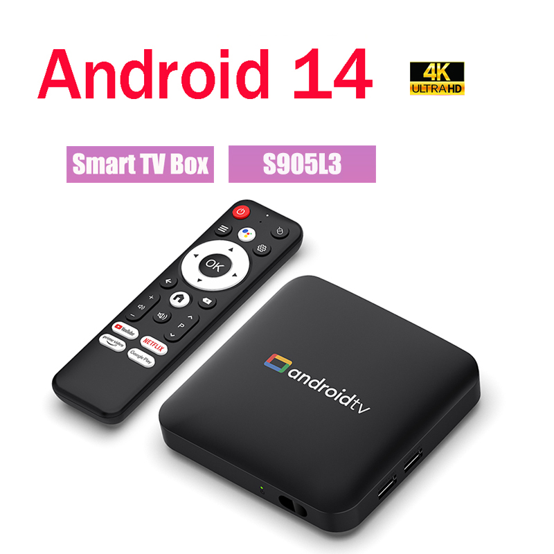 Home Cinema Media Player - 2026 셋톱박스 안드로이드 14 S905L3 H96