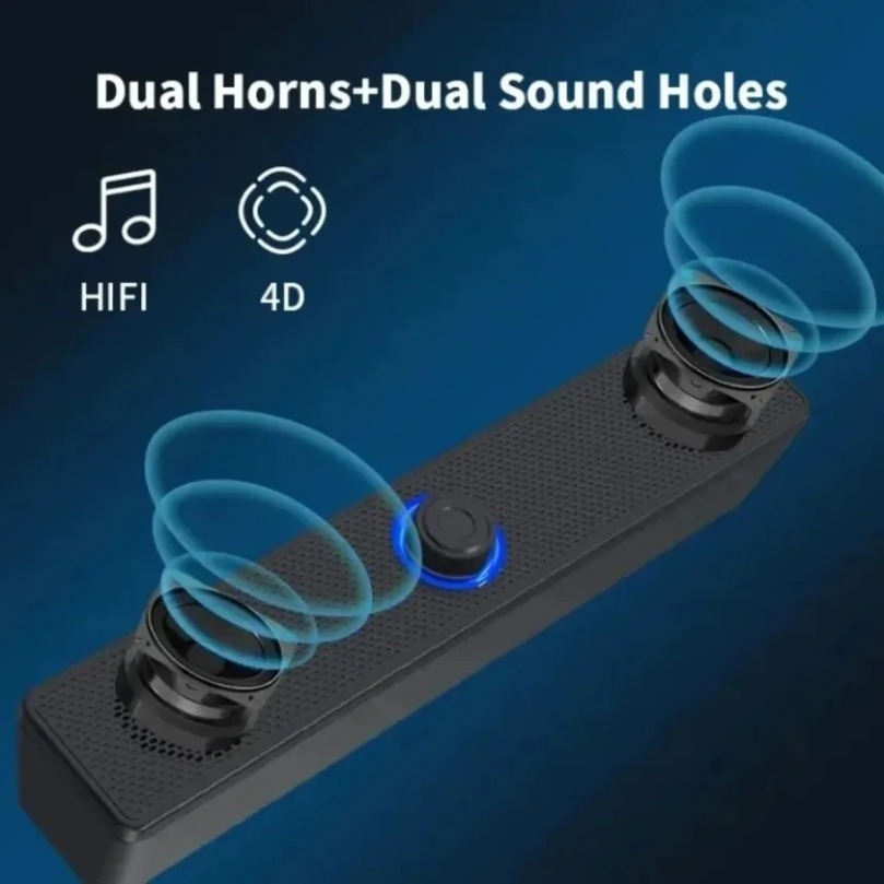 Home Cinema Speaker System - 무선 블루투스 및 PC 사운드바 유선