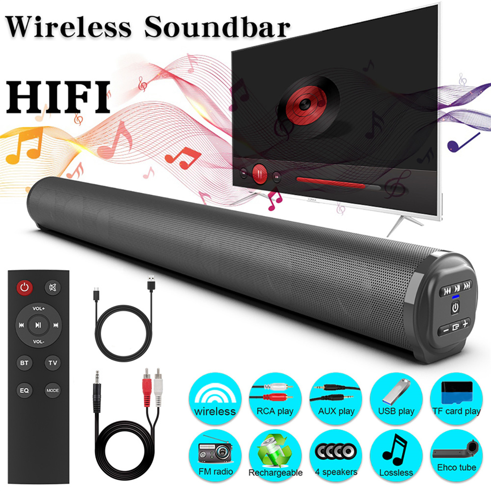 사운드바 TV 사운드 시스템 블루투스 스피커, 무선 서 - Home Cinema Speaker System 리뷰 및 가격