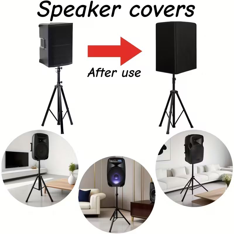 내구성이 뛰어난 블랙 210D 옥스포드 천 스피커 커버 - Home Cinema Speaker System 리뷰 및 가격