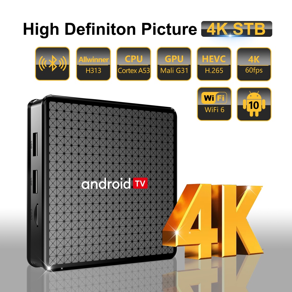 우둥 X5 TV 박스 안드로이드TV 올위너 H313 4 - Home Cinema Media Player 리뷰 및 가격