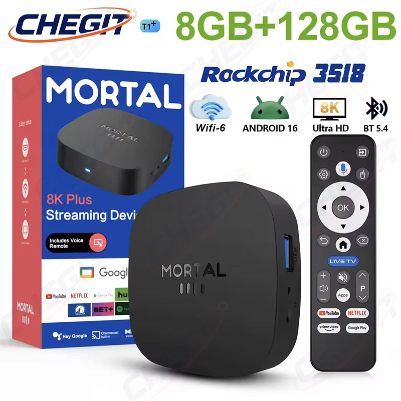 2026 뉴 T1+ 8K HD TV 박스 안드로이드 1 - Home Cinema Media Player 리뷰 및 가격