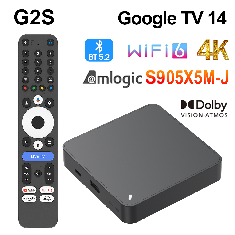 G2S GTV TV 박스 구글TV 14 암로직 S905 - Home Cinema Media Player 리뷰 및 가격